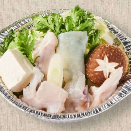 ふぐ屋のてっちり小鍋（そのまま調理可！ふぐちり鍋）｜守口でふぐ・鰻のデリバリーなら玄品